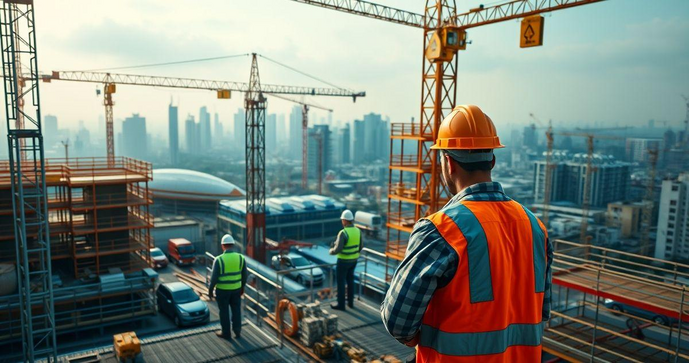 Plano de gerenciamento de riscos na construção civil para garantir segurança e eficiência